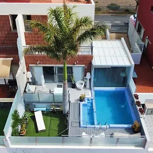 Con Piscina Privada Palmeras Vakantiehuis Las Palmas